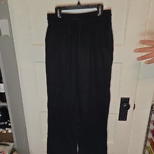 HALARA Women's Classic Black Linen pants